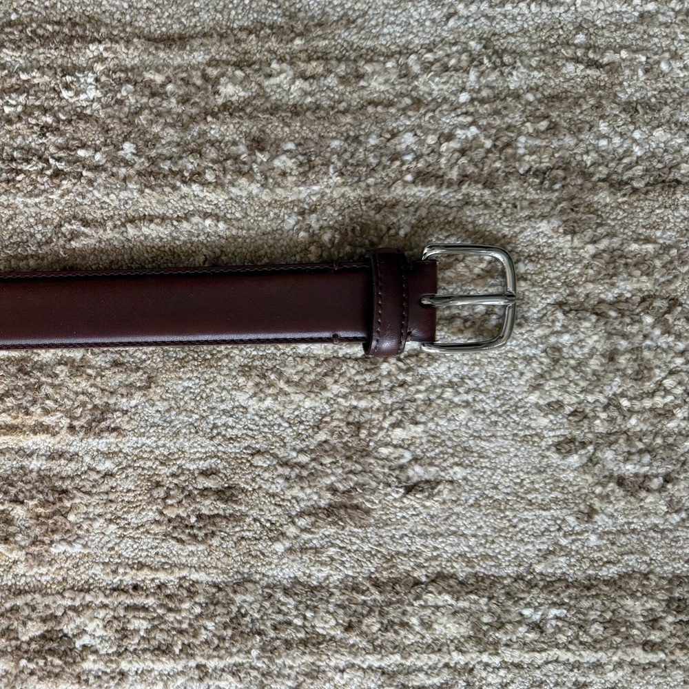 Aritzia Women's Brown Leather Belt